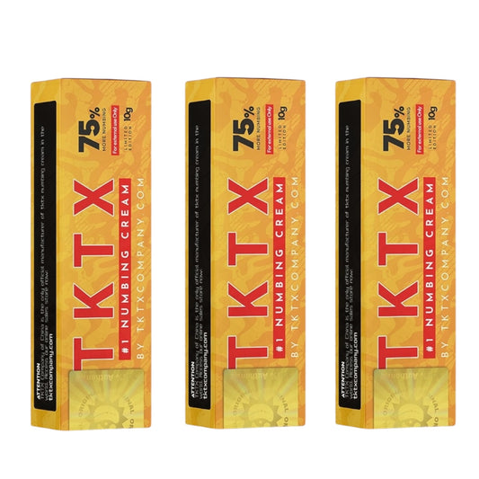 Lot de 3 TKTX Crème Gold 75%