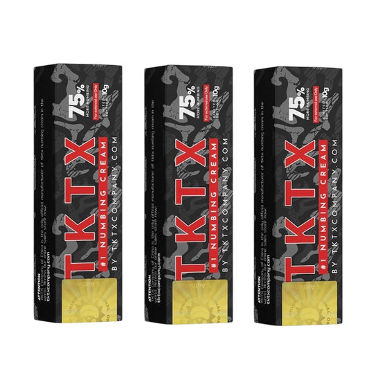 Lot de 3 TKTX Crème Noire 75%