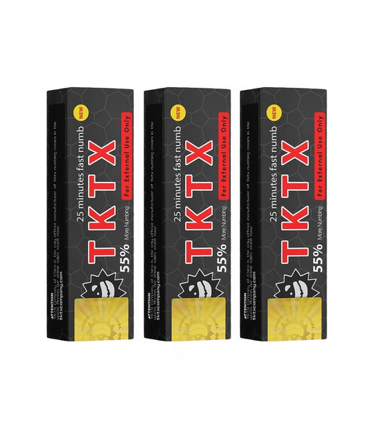 Lot de 3 TKTK noire 55%